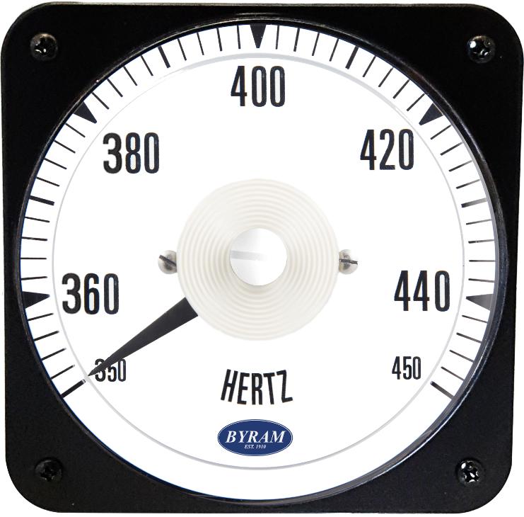 MCS 103372BHBH Analog Frequency Meter, 400 Center, 350-450 Hz