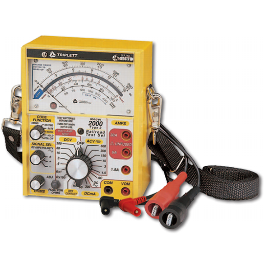 Triplett Railroad Tester Model 2002 100Hz and 200Hz